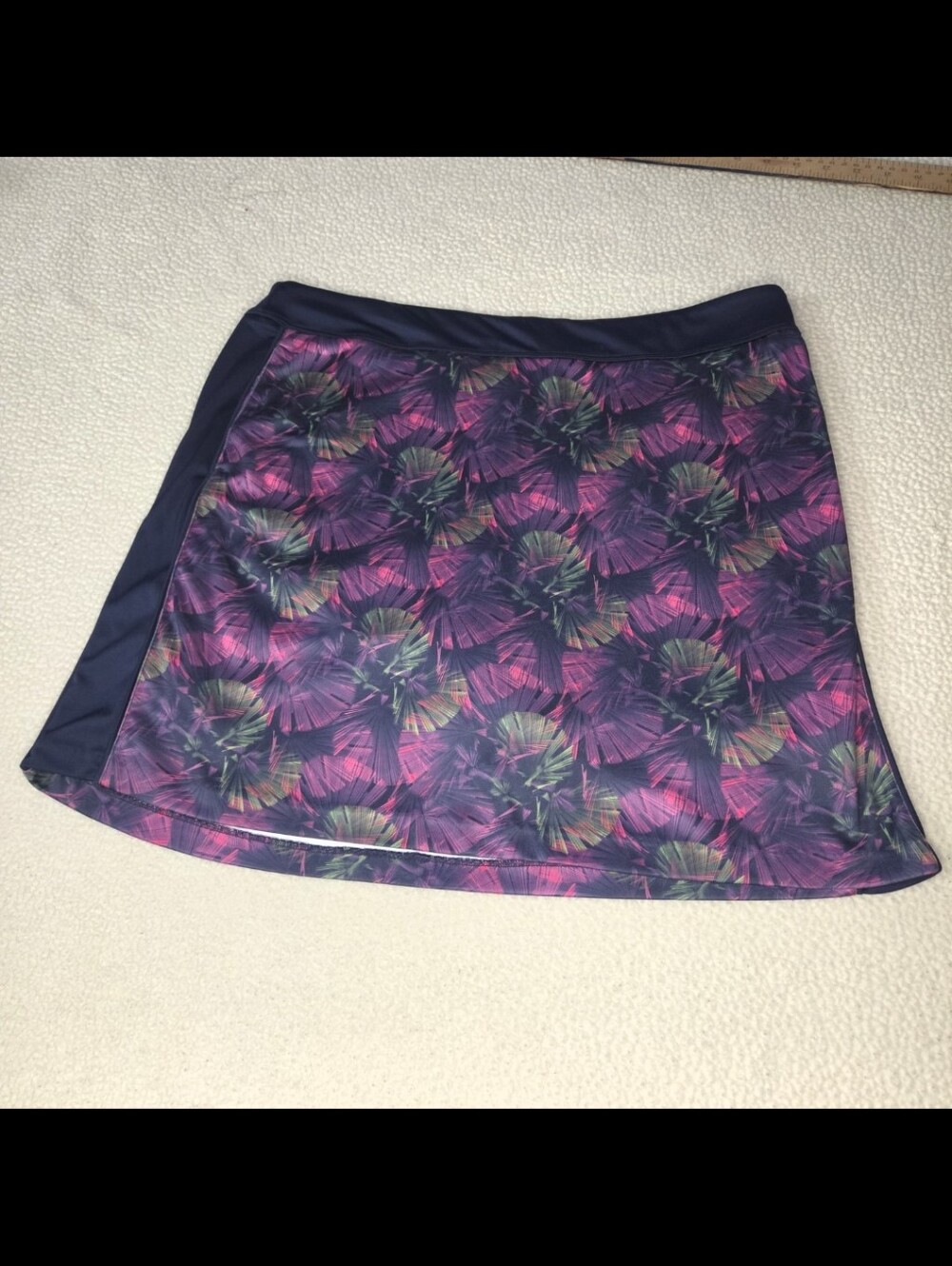 Women’s Purple Floral Active Skort By Greg Norman Size Large